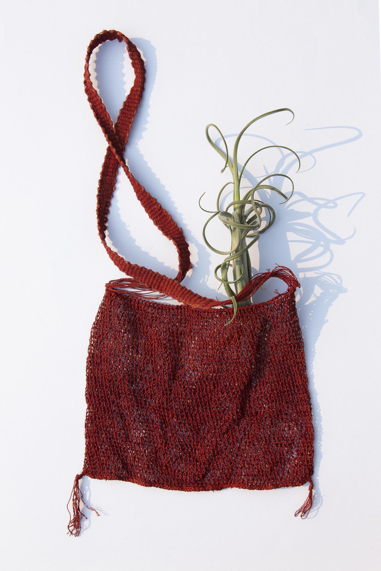 Limited edition embroidered artwork on tote